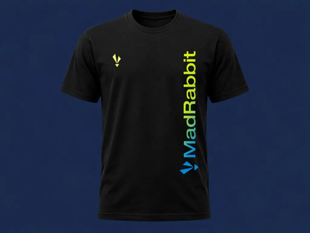 Custom Printed T-Shirt – Black Design