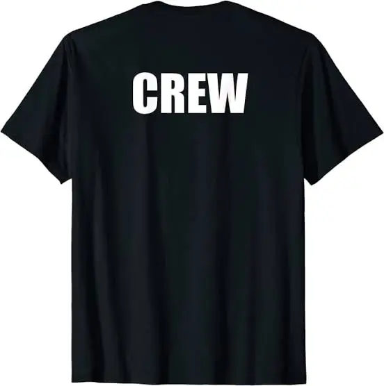 Custom Printed T-Shirt – Black Design