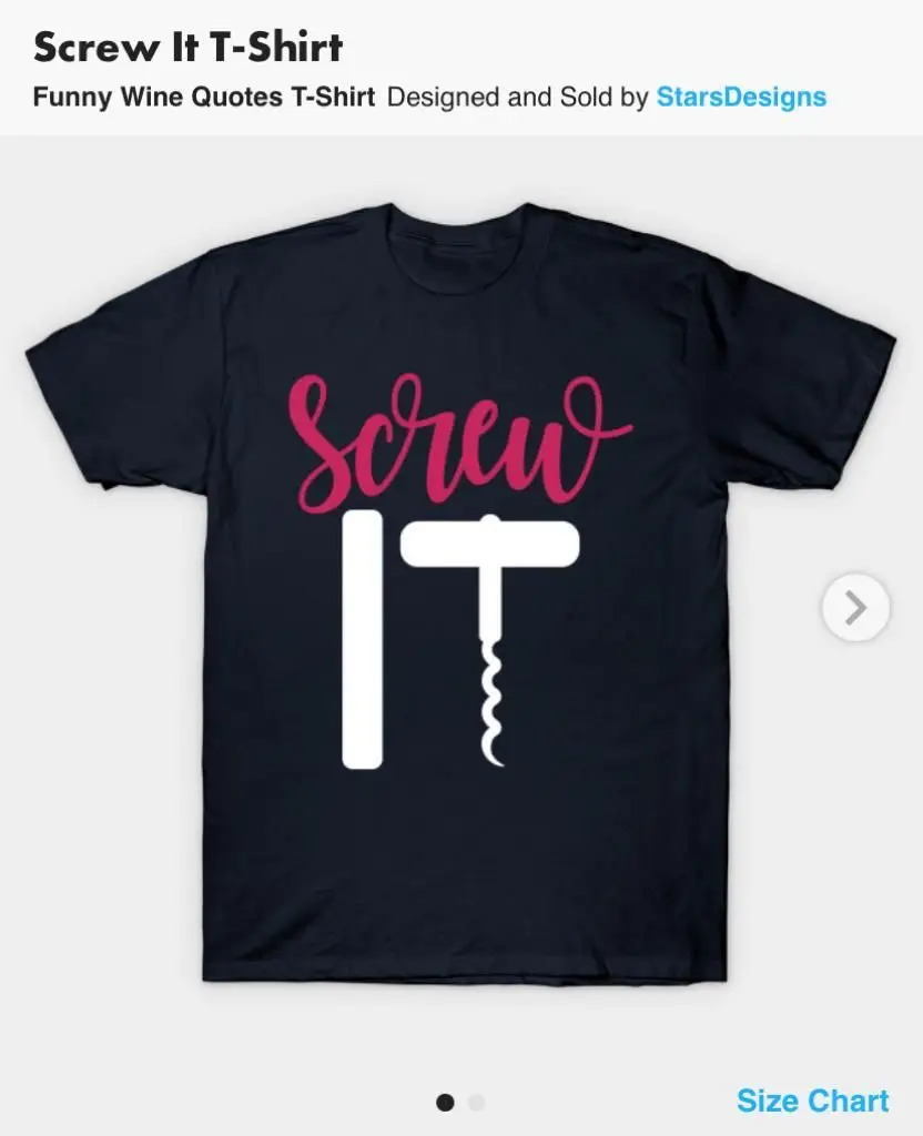 Custom Printed T-Shirt – Black Design