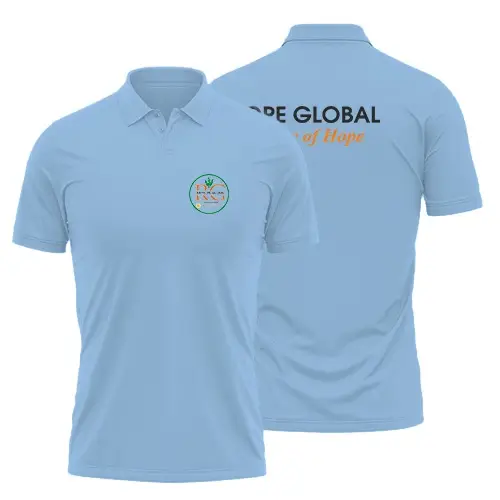 Custom Printed T-Shirt – Blue Design
